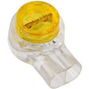 HJKT2 (2045C), Скотч-лок (соединитель проводов) 2-й до 0.6мм К2 (оранжевый/желтый)