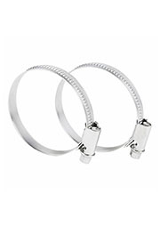 07-0650, Хомут-стяжка кабельная стальная червячная  50-70 мм , цена за 1 шт