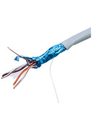 FTP2-ST(PR), LAN кабель витая пара Cat.5E, 4 пров. многож., экран.