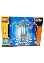 КОНСТРУКТОР "КАРУСЕЛЬ ЗОНТИК"  500 ДЕТАЛЕЙ