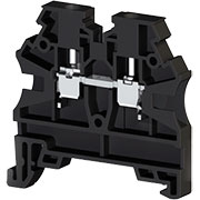 0.0.0.3.04205RP, Клеммник на DIN-рейку 2,5мм.кв. (черный); AVK2,5 RD (RP)