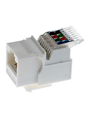 03-1012, гнездо вставка RJ-45 (keystone jack) cat5e тип-2