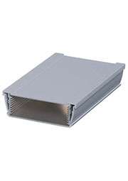 94121100, ASP 1030-0100 Профиль корпуса Alusyle RAL 9006, серебристый