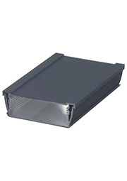 94122200, ASP 1030-0200 Профиль корпуса Alusyle RAL 7024, графитовый серый