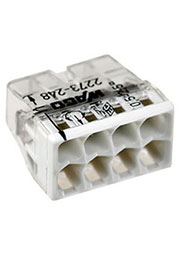 2273-248, электромонтажные экспресс-клеммы, 8х2.50 кв.мм, с пастой