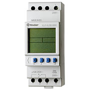 12.21.0.024.0000, Реле времени цифровое недельное; монтаж на рейку 35мм; 1СO 16A; питание 24В АC/DC;