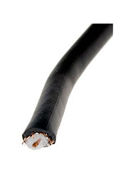 RG-58A/U CU ЧЕРНЫЙ БУХТА, RG-58A/U коакс. каб., 50 Ом,жила Cu, черн