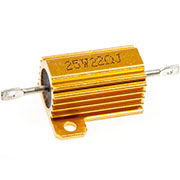 AH-25, 25 ВТ,   2.2 ОМ, 5%, Резистор силовой