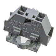 260-331, клемма  на 4 провода серая