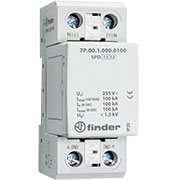 7P.09.1.255.0100, Устройство защиты от импульсных перенапряжений УЗИП тип 1 (искровый разрядник); мо