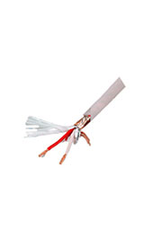 LCM-12SL КАБЕЛЬ МИКР. 2 ЖИЛЫ 2 ЭКРАНА D=5.50ММ СЕРЕБ.-ПРОЗРАЧНЫЙ