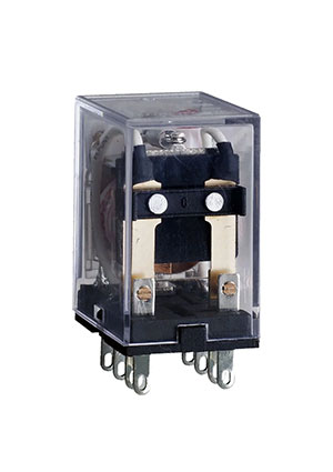 285127, Промежуточное реле JZX-22F/2Z PLU 2 конт. 5А 220В AC