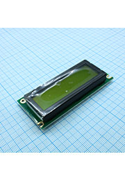 WG12232J-YYH-N#J, ЖКИ графич, 122х32, подсв. Ж-З, инд Ж-З, 6 o cl