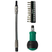 1PK-201, Отвертка с гибким удлинителем и битами  (10 шт) (OBSOLETE)