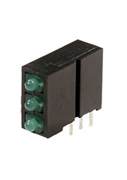 L-2060NA/3GD, светодиодная сборка 3шт. зелёная