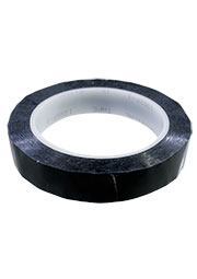1350F-B-1/19, полиэфирная лента черная 19мм (R31) для обмотки трансформаторов, 66м =1350F-1/19