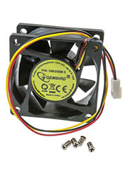D6025SM-3, Вентилятор, 60x60x25, втулка, 3 pin, провод 25 см
