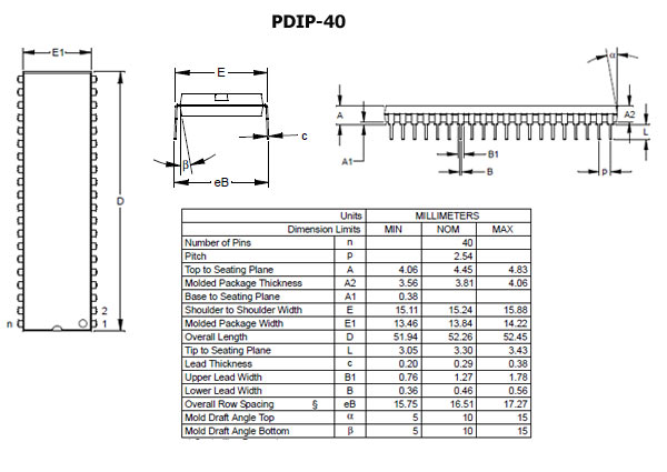 ICM7211AMIPLZ, DIP40