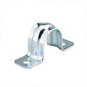 28-1019-1, Скоба СМД 10-11 REXANT, двухлапковая для металлорукава, d6 мм, 100 шт./уп.