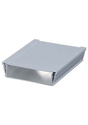 94131200, ASP 1230-0200 Профиль корпуса Alusyle RAL 9006, серебристый