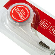 09-3034, Оплетка для удаления припоя медная, 3.0 мм x 1.5 м, диспенсер