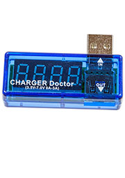 USB тестер, вольтметр и амперметр