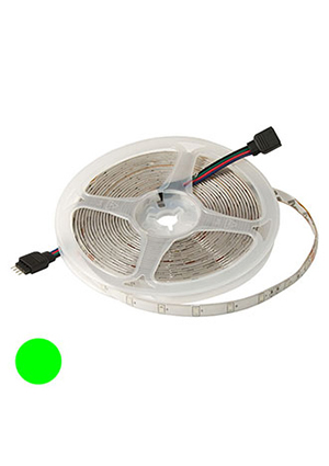2835 300LED IP65 12V GREEN, Светодиодная лента RUICHI, 2835, 300 LED, IP65, 12 В, цвет зелёный, кату