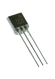 2N3904, Транзистор NPN  40В 0.2А 0.35Вт [TO-92 Ammo]