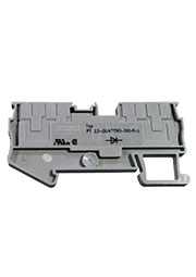 3210279, Phoenix Contact PT 2,5-QUATTRO-DIO/R-L Клеммный блок, со встроенным диодом 1N4007, номиналь