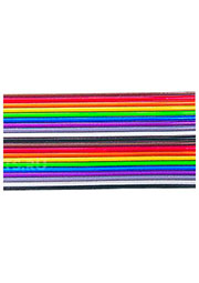 3302-34/100, плоский цветной кабель 1.27мм 34 жил 30,5 м