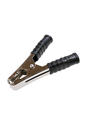 16-0019-1, зажим крокодил 105мм 100А черный