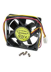 D6015SM-3, Вентилятор, 60x60x15, втулка, 3 pin, провод 25 см