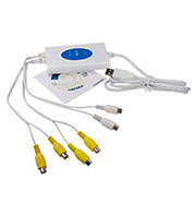 DVR4USB, видеорегистратор 4 канала видео + 2 канала аудио