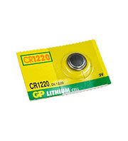 CR1220, батарейка 3В,  дисковая литий, 1 шт.