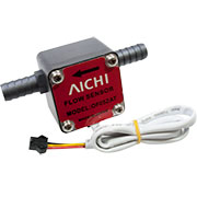 OF05ZAT, импульсный датчик расхода воды 0.5-10.0л/мин 5В 0.46мл/имп Д=2*6,3мм радиальный