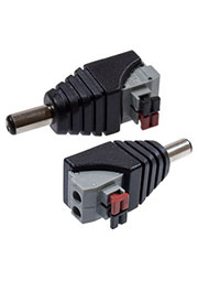 14-0314-2, Разъем питания штекер 5.5x2.1 с быстрозажимной колодкой