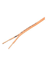 CC-TC2X2.5-10M, акустический кабель, прозрачный, 10 м, бухта