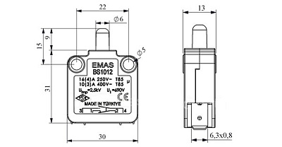 4N35, оптопара PDIP6 LiteOn