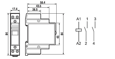 4N35, оптопара PDIP6 LiteOn