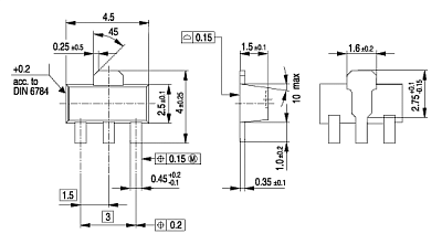 4N35, оптопара PDIP6 LiteOn
