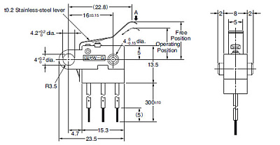 4N35, оптопара PDIP6 LiteOn
