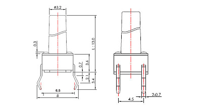 4N35, оптопара PDIP6 LiteOn
