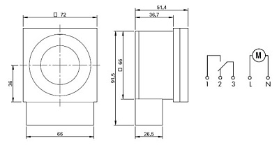 4N35, оптопара PDIP6 LiteOn