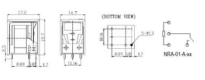 4N35, оптопара PDIP6 LiteOn