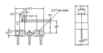 4N35, оптопара PDIP6 LiteOn