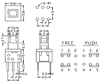 4N35, оптопара PDIP6 LiteOn