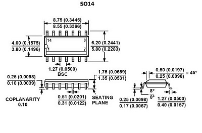 4N35, оптопара PDIP6 LiteOn